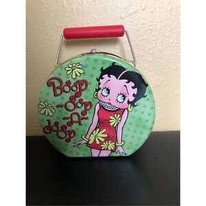 Betty Boop Metal Tin Case Lunchbox Boop Oop A Doop 1999